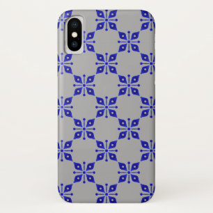 Dekoratives blaues Design  Case-Mate iPhone Hülle