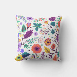 Dekoratives Blumenkissen Kissen