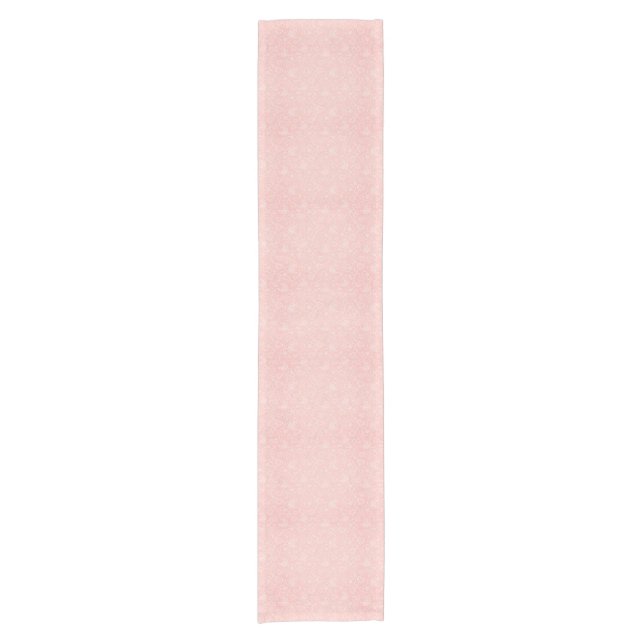 Dekoratives Blumenmuster Kurzer Tischläufer (Vorderseite)