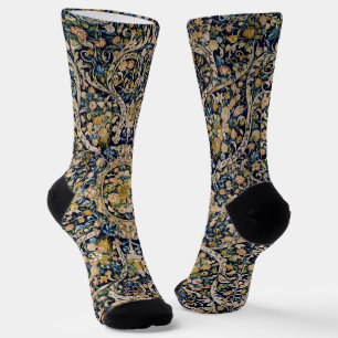 Dekoratives Blumenmuster Socken