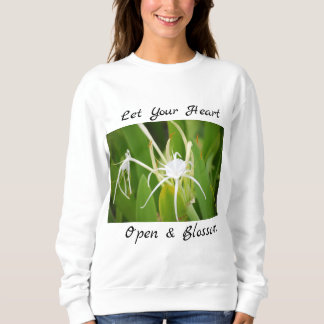 Dekoratives Botanisches BlumenSweatshirt Sweatshirt
