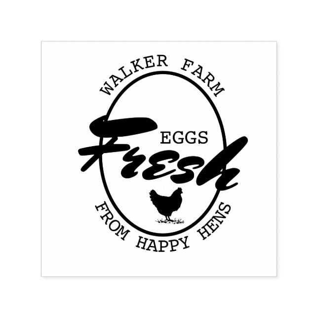 Dekoratives Ei ⎢ Eierkarton Briefmarke Permastempel (Design)