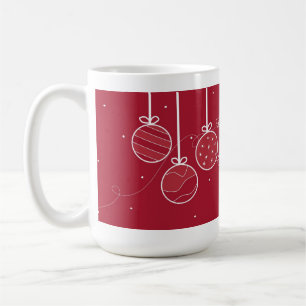 Dekoratives erstes Weihnachten des Babys Tasse