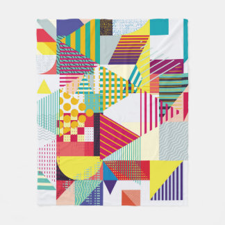 Dekoratives geometrisches, abstrakt nahtloses Must Fleecedecke