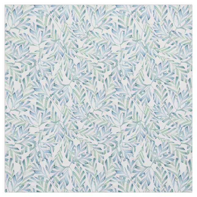Dekoratives gestreiftes Blatt-Muster Stoff (Muster)