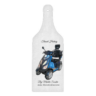 Dekoratives Glas-Schneidbrett-Paddel Schneidebrett