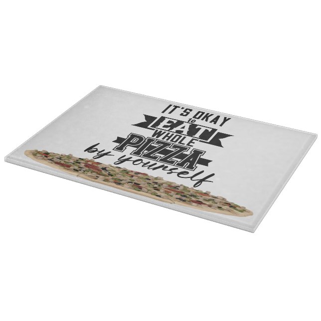 Dekoratives Glassschneidebrett 38 cm x 28 cm Schneidebrett (Ecke)