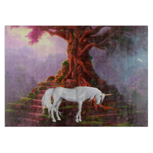 Dekoratives Glassschneidebrett 38 cm x 28 cm Schneidebrett