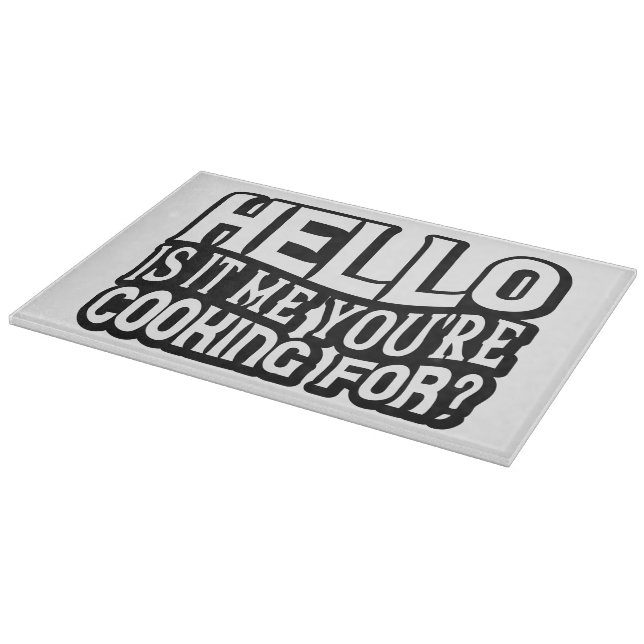 Dekoratives Glassschneidebrett 38 cm x 28 cm Schneidebrett (Ecke)