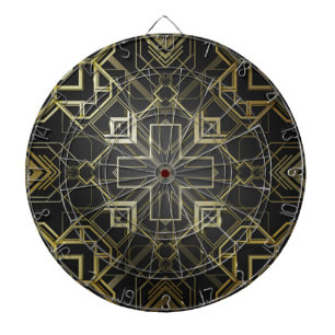 Dekoratives Gold Dartscheibe