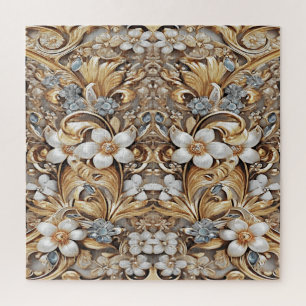 Dekoratives Goldschmuckpuzzle Puzzle