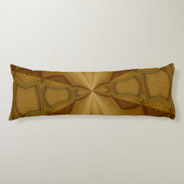 Dekoratives hölzernes Muster Seitenschläferkissen