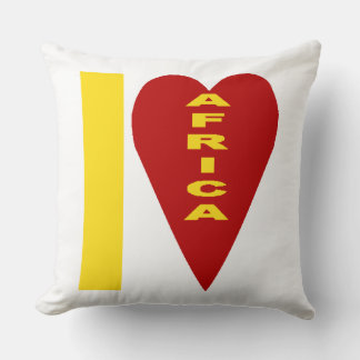 Dekoratives Kissen I LOVE AFRICA