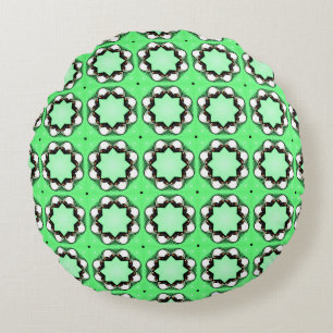 Dekoratives Kissen mit geometrischem Muster