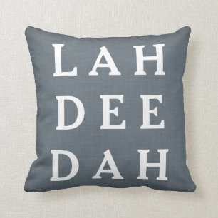 Dekoratives kundenspezifisches Wurfs-Kissen-graues Kissen