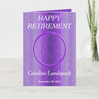 Dekoratives Lila Metall-1-Foto-Collage Rente