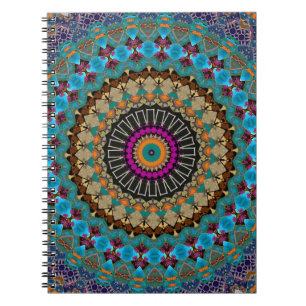 Dekoratives Mandala-Notizbuch Notizblock