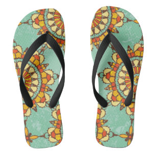 Dekoratives Muster Flip Flops