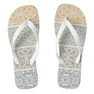Dekoratives Muster Flip Flops