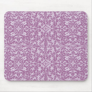 Dekoratives Muster lila Mousepad