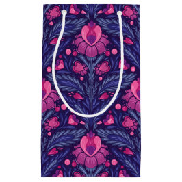 Dekoratives Muster mit Herzen Kleine Geschenktüte