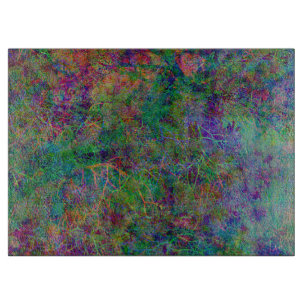 Dekoratives mystisches farbenfrohes Schneidbrett Schneidebrett