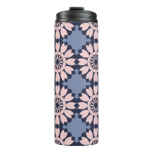 Dekoratives nahtloses Muster verschiedener geometr Thermosbecher