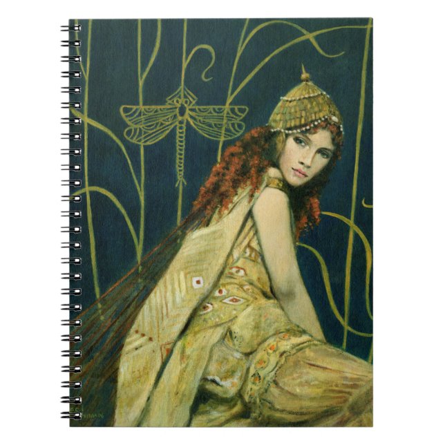 Dekoratives Nymph Note Book Notizblock (Vorderseite)