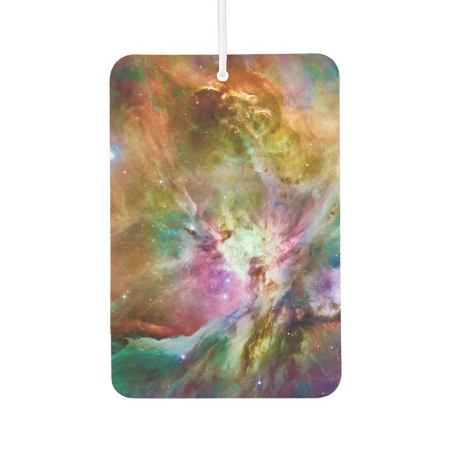 Dekoratives Orion Nebula Galaxy Space Foto Autolufterfrischer (Vorderseite)