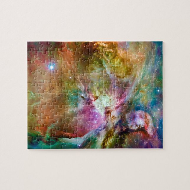 Dekoratives Orion Nebula Galaxy Space Foto Puzzle (Horizontal)