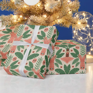 Dekoratives Papier mit einem Muster aus stilisiert Geschenkpapier
