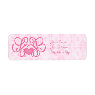 Dekoratives Personalisiertes Etikett
