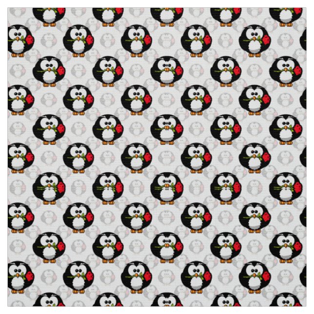 Dekoratives Pinguin-Muster Stoff (Muster)