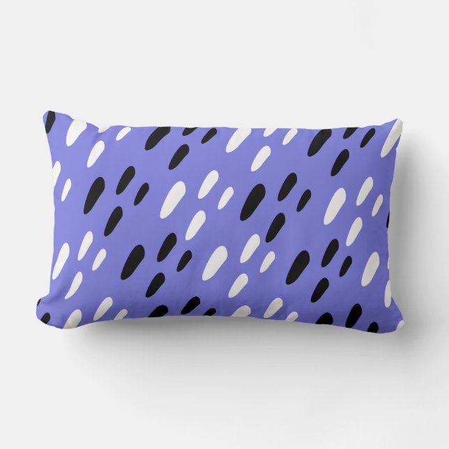 Dekoratives Polster mit mehrfarbiger Abdeckung (Vorderseite)