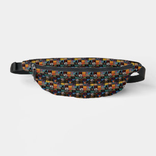 Dekoratives Pop-Art-Muster Bauchtasche