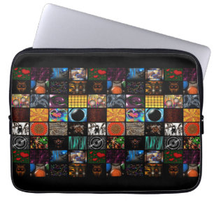Dekoratives Pop-Art-Muster Laptopschutzhülle