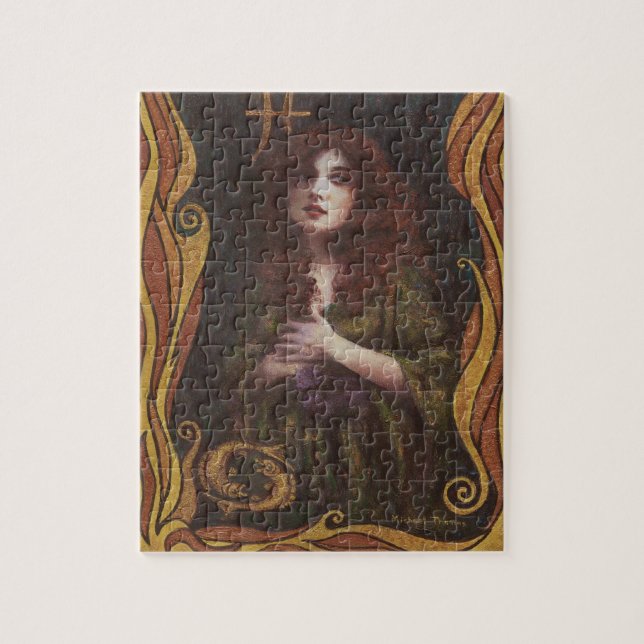 Dekoratives Puzzle Fische (Vertikal)