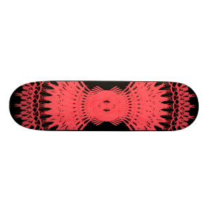 Dekoratives Radialmuster: Skateboard