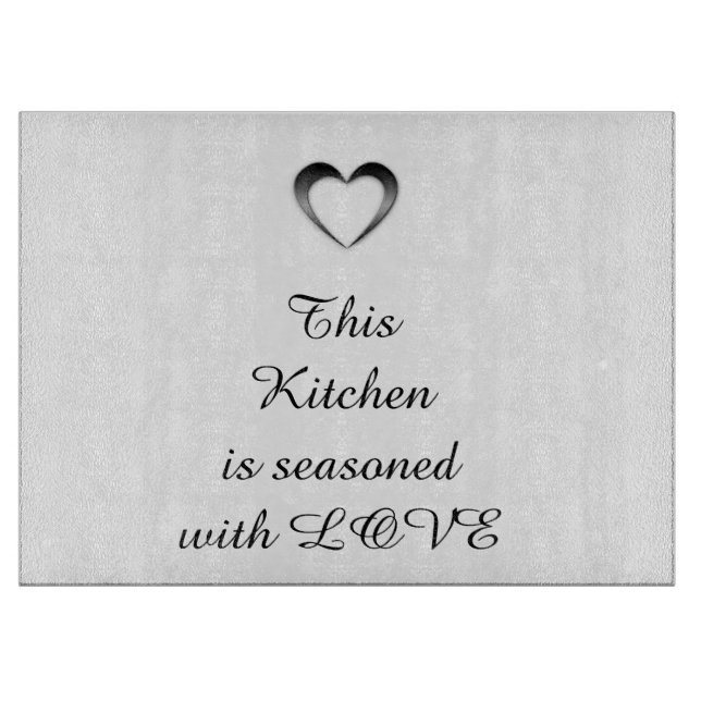 Dekoratives Schneidebrett (Vorderseite)