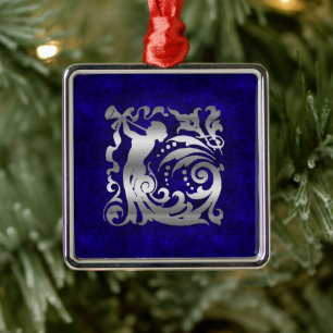 Dekoratives Silber-Weihnachten Silbernes Ornament