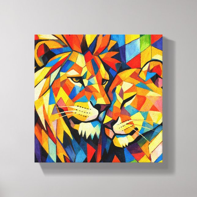 Dekoratives Tableau (Pure Liebe) Moderne Kunst  Leinwanddruck (Vorderseite)
