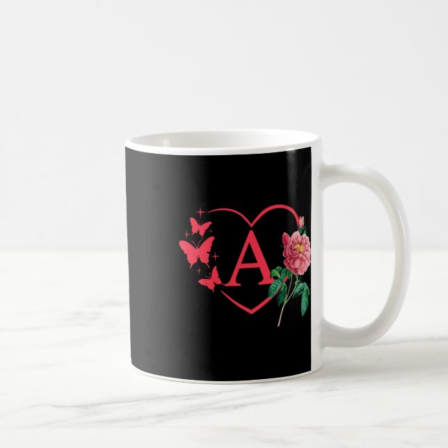Dekoratives Valentins  Kaffeetasse (Rechts)