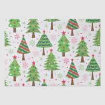 Dekoratives Weihnachtsbaummuster