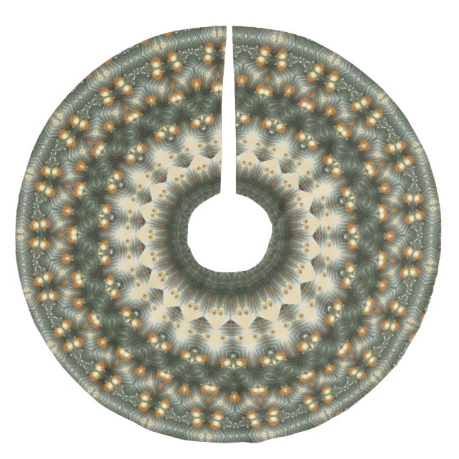 Dekoratives Weihnachtsbaumrock Polyester Weihnachtsbaumdecke (Vorderseite)