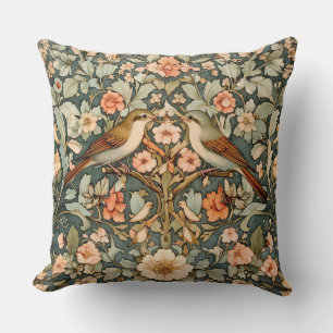 Dekoratives William Morris Vögel Wurfkissen Kissen