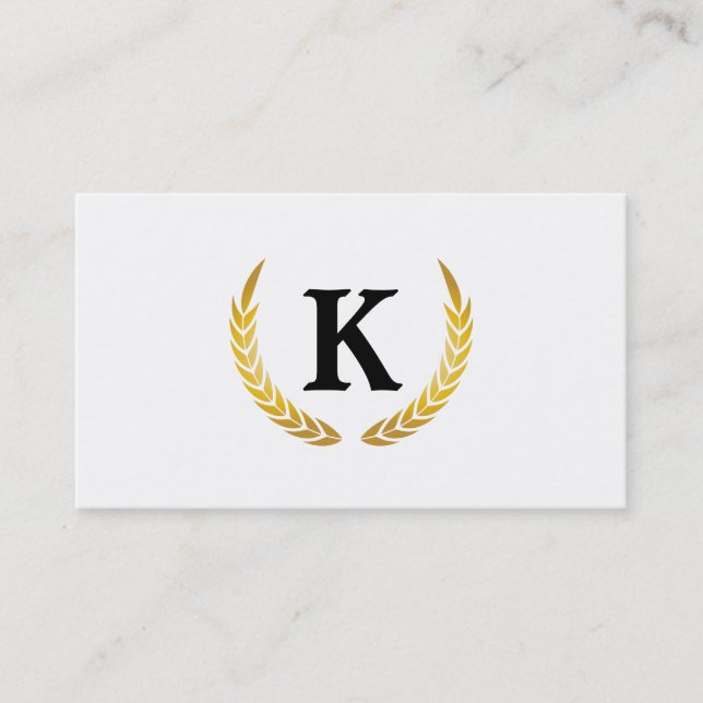 Dekorelemente Visitenkarte (Vorderseite)