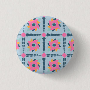 Dekorfarbene Fliese Button