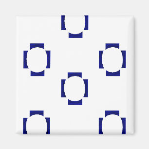 Dekorformen in Weiß Magnet
