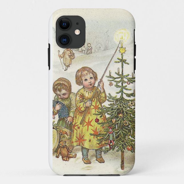 Dekorieren des Weihnachtsbaumes Case-Mate iPhone Hülle (Rückseite)