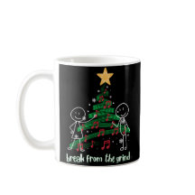 Dekorieren Sie die Xmas Tree BFTG Kaffee-Tasse